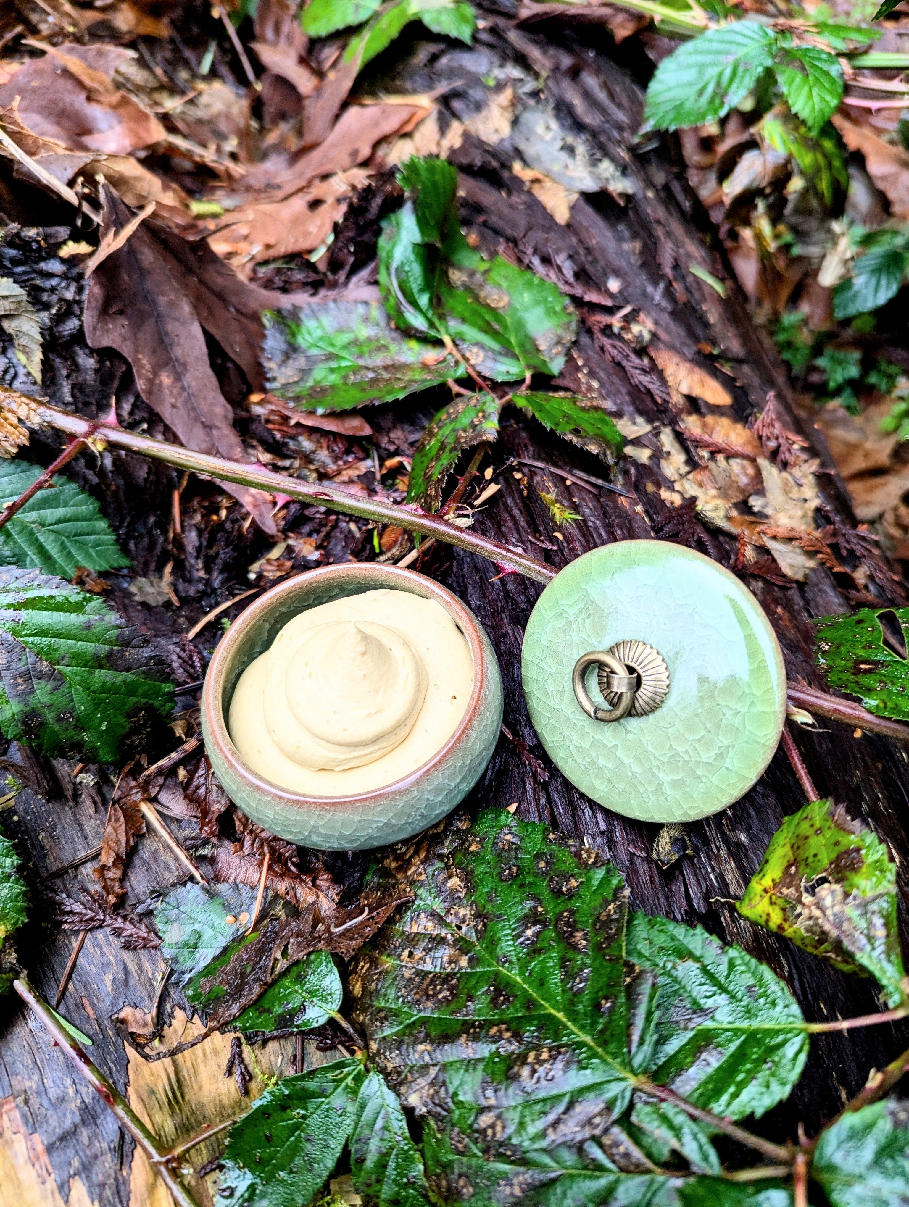 Whipped Tallow and Frankincense balm in pottery Jar Restock October 15, 2025